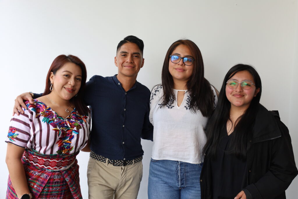 Participantes del taller de validación de los diálogos “Guatemala joven conversa, decide y transforma”
